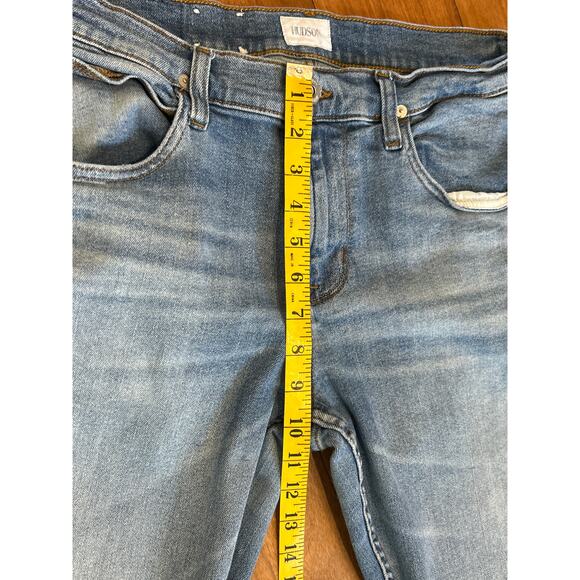 Hudson Blake Straight Slim Jeans Size 34 - Picture 10 of 10